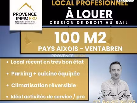 local commercial 100 m² ventabren