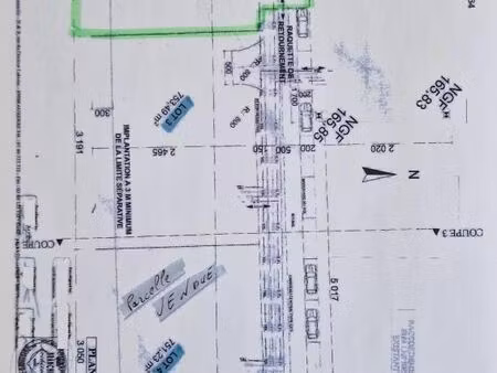 terrain 757 m² occagnes