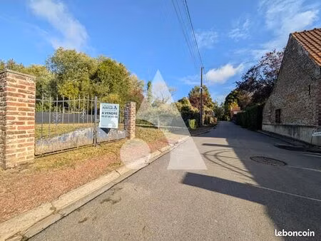 terrain 267 m² sebourg