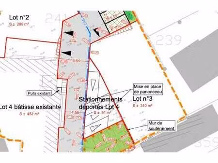 vente terrain à gévezé (35850) : à vendre / 310m² gévezé