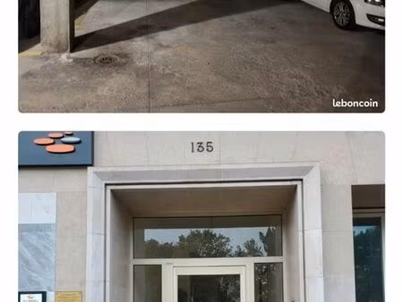 place de parking au pied du métro