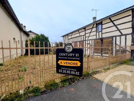maison à vendre - 3 pièces - 87 95 m2 - st amand sur fion - 51 - champagne-ardenne