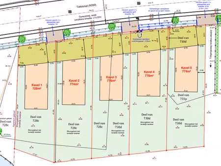 terrain à vendre à meulebeke € 172.350 (leaqh) - elien vandewalle | zimmo