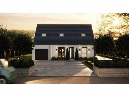 terrain avec maison neuve à vendre