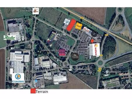 terrain constructible à vendre