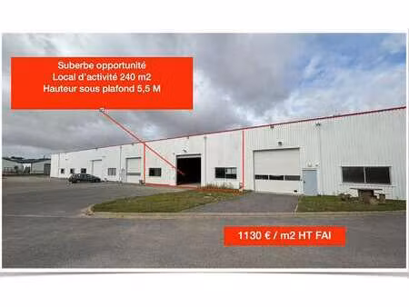 vente bureaux et commerces à douvres-la-délivrande (14440) : à vendre / 239m² douvres-la-d