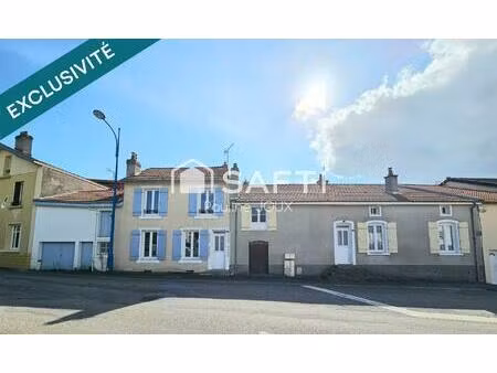 ensemble de 2 maisons avec garage et terrain