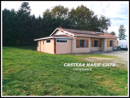 maison plain-pied - proche de vic fezensac - t5 - terrain de 3070 m²