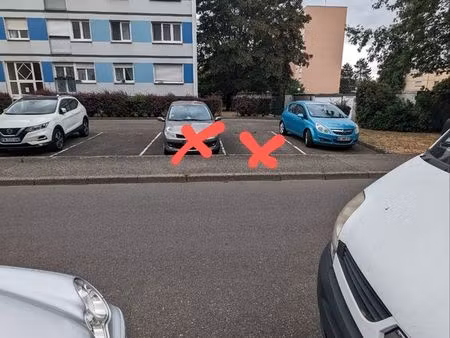 places de parking hoenheim