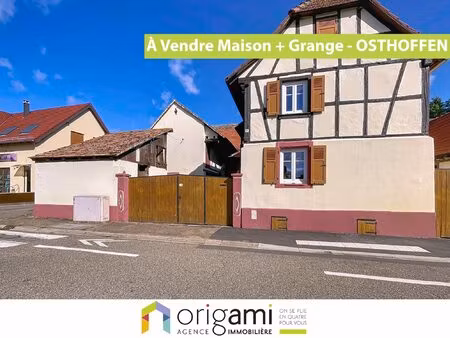 achat maison 3 pièces 76m² osthoffen 67990