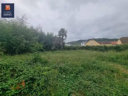 terrain constructible 722 m² viabilisé-calme et sans vis-à-vis