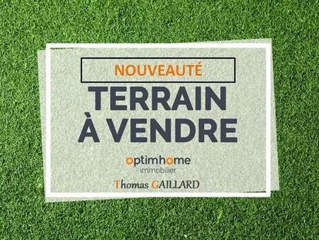 terrain constructible à vendre