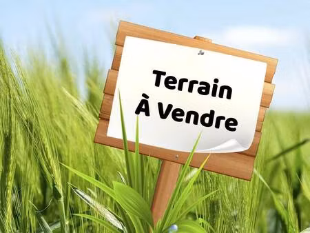 terrain à vendre