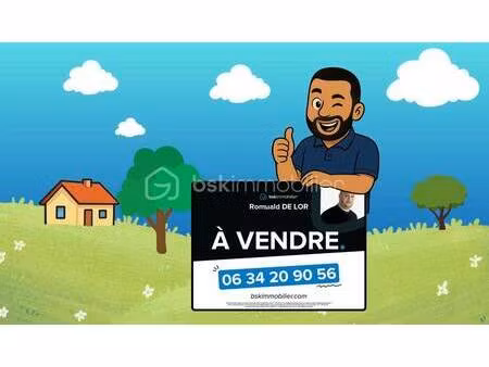 terrain constructible à vendre