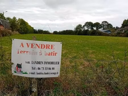 terrain constructible à vendre