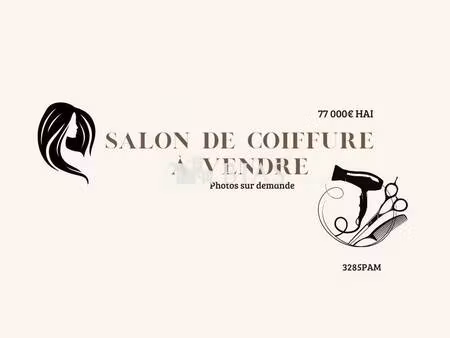 salon de coiffure à vendre