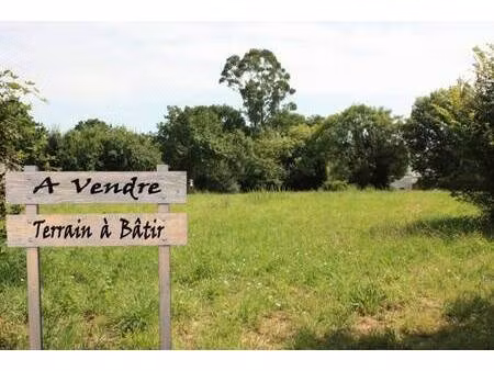terrain constructible à vendre