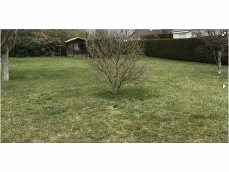 terrain constructible viabilisé à vendre