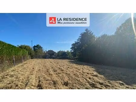terrain constructible à vendre