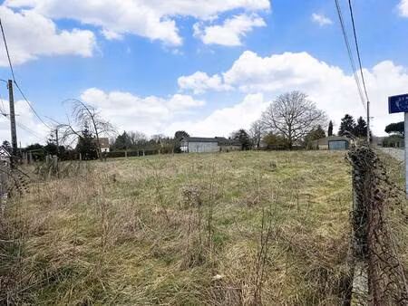 terrain constructible viabilisé à vendre