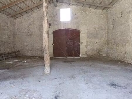 rare stone property with constructible land - village centre of buzignargues near...