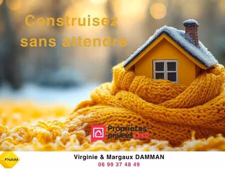 terrain constructible à vendre