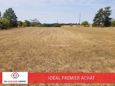 vente terrain 2150 m² à verteillac (24320)  23 650 €