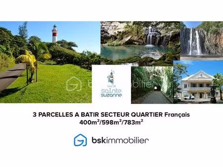 terrain de 598 m² à sainte-suzanne