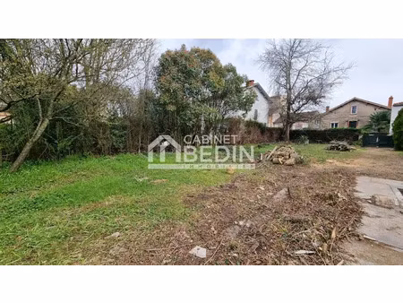 vente terrain 515 m² à toulouse (31000)  473 800 €