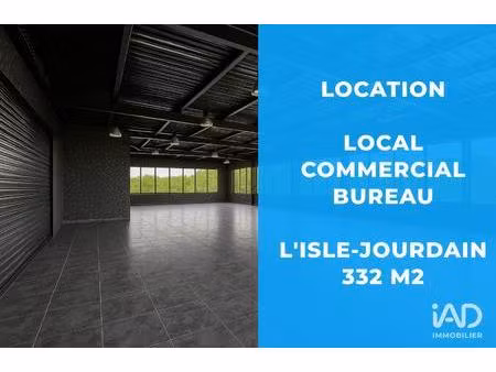 location boutique/local commercial 332 m²
