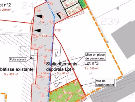 vente terrain 314 m² à gévezé (35850)  125 000 €
