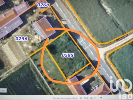 vente terrain 498 m²