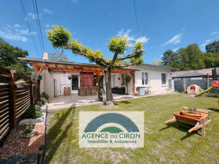 maison 4 pièces 124 m2 de plain pied  grande terrasse couver