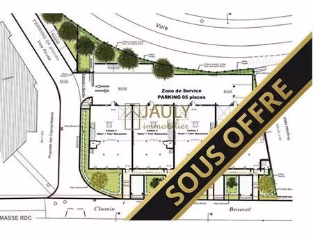 terrain de 2101 m2 en vente - meaux  île-de-france