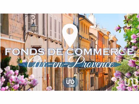 vente commerce 62 m² aix-en-provence (13100)