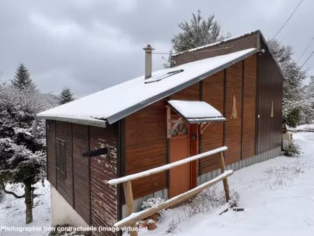 chalet avec belle vue