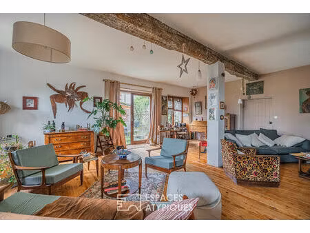 ancienne ferme avec vue sur la cluse de voreppe