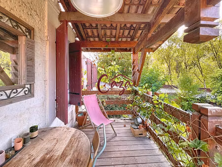 maison girondine en pierre / 160 m2 - cenac