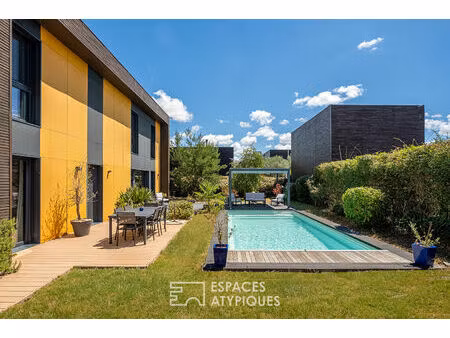 maison bbc avec jardin et piscine