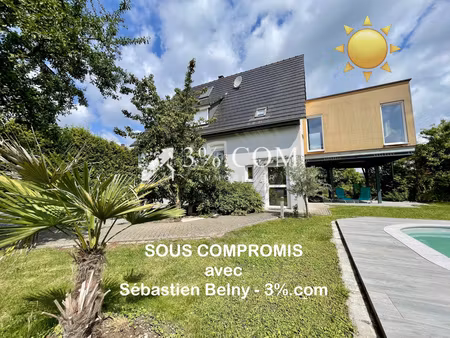 3%.com - exclusivité à rohrwiller  maison 148m² jardin piscine