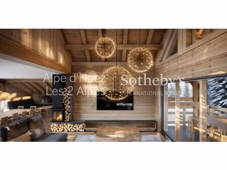chalet de luxe à vendre au le monêtier-les-bains
