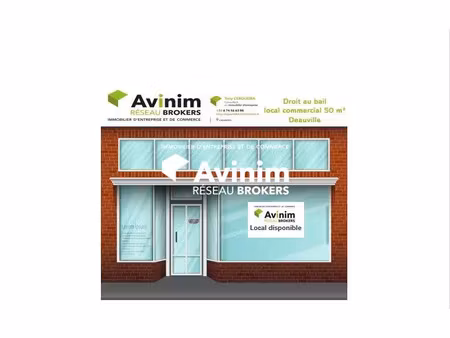 local commercial à louer 50 m²