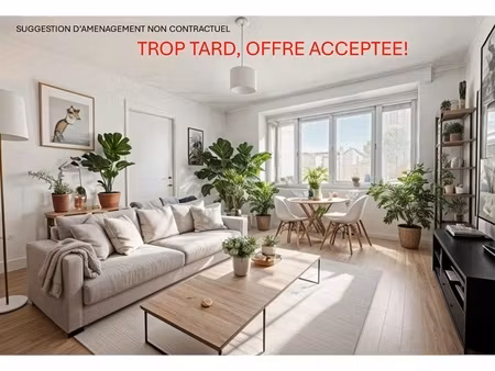 appartement 2 pièces - 48 m²