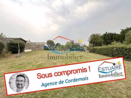 vente terrain à cordemais (44360) : à vendre / 400m² cordemais
