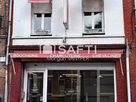 vente immeuble 165 m² à bruay-la-buissiere (62700)  140 000 €