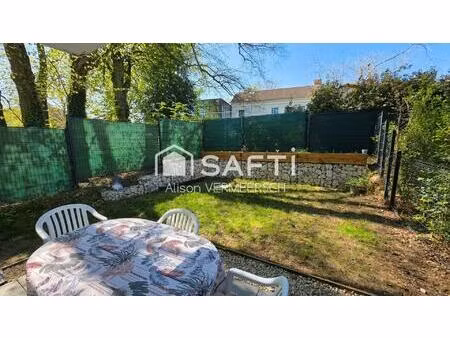 bel appartement faibles charges  avec jardin