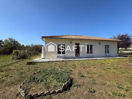 maison pp  118m2  3 ch  2261m2 terrain  4 garages