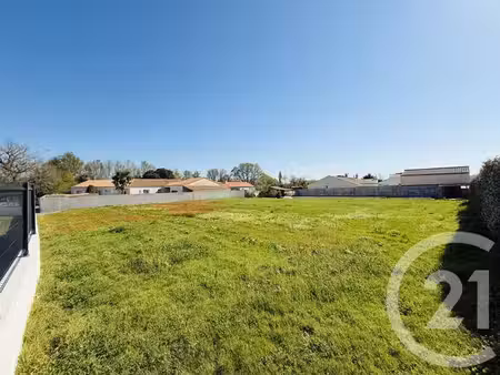 terrain à vendre - 1083 m2 - talmont st hilaire - 85 - pays-de-loire