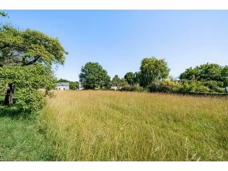 superbe terrain à bâtir 4 façades !