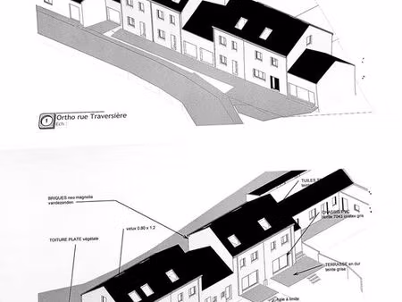 terrain à bâtir avec projet